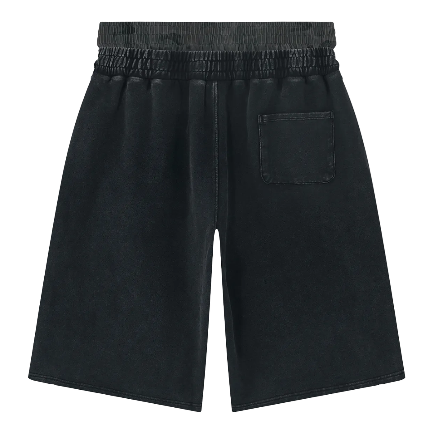 Vintage Washed Wide Shorts - back